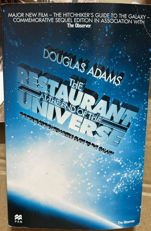 The Restaurant at the End of the Universe by Douglas Adams - old paperback - eLocalshop