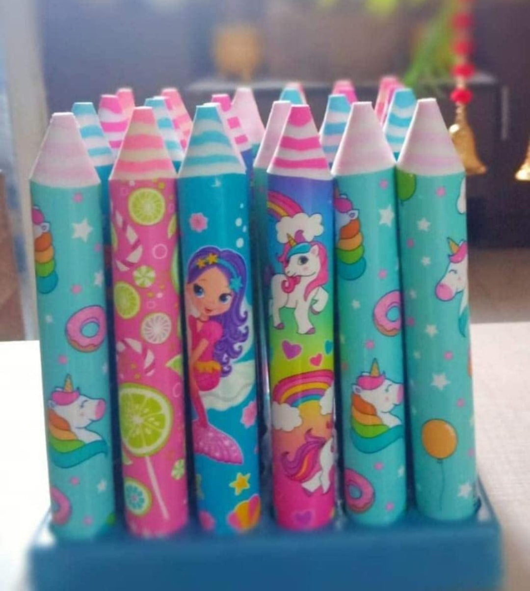 Fun Stationery Pencil Witheraser Top Unicorn Wholesale