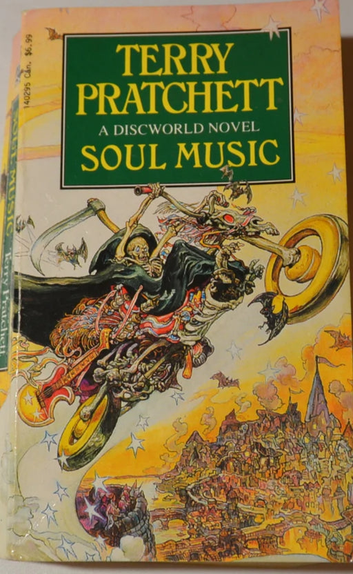 Soul Music by Terry Pratchett - old paperback - eLocalshop