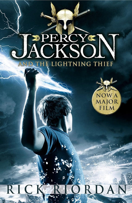 Percy Jackson And The Lightning Thief by Rick Riordan - old paperback - eLocalshop