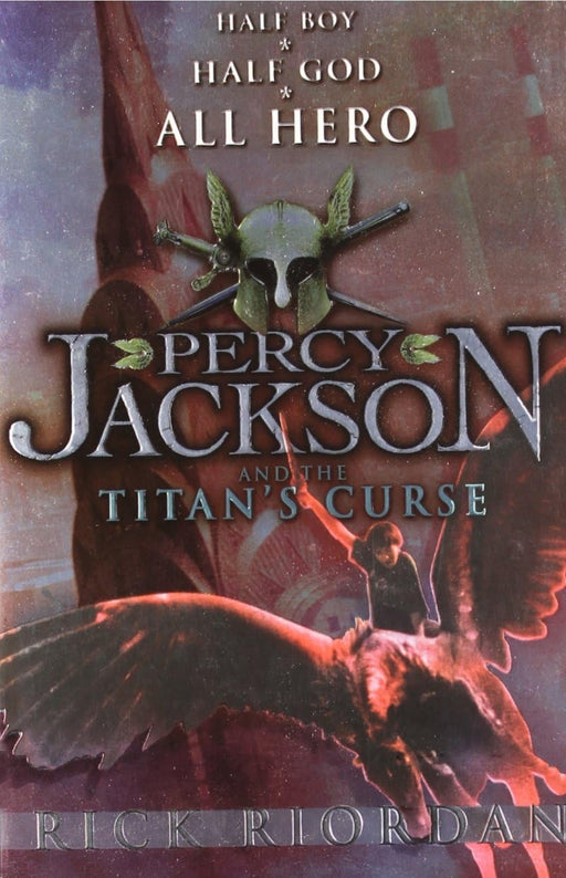 Percy Jackson and the Titan's Curse by Rick Riordan - old paperback - eLocalshop