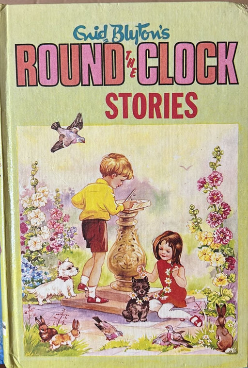 Round the Clock Stories by Enid Blyton - old Hardcover - eLocalshop