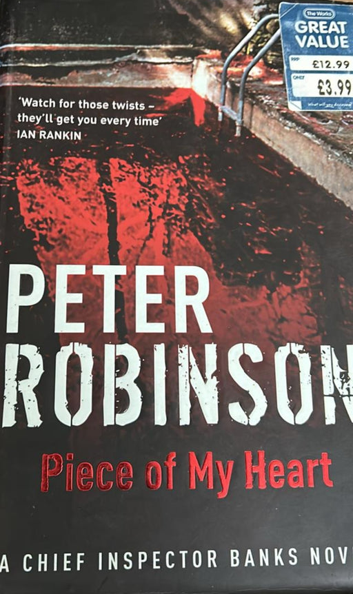 Piece of My Heart by Peter Robinson - old hardcover - eLocalshop