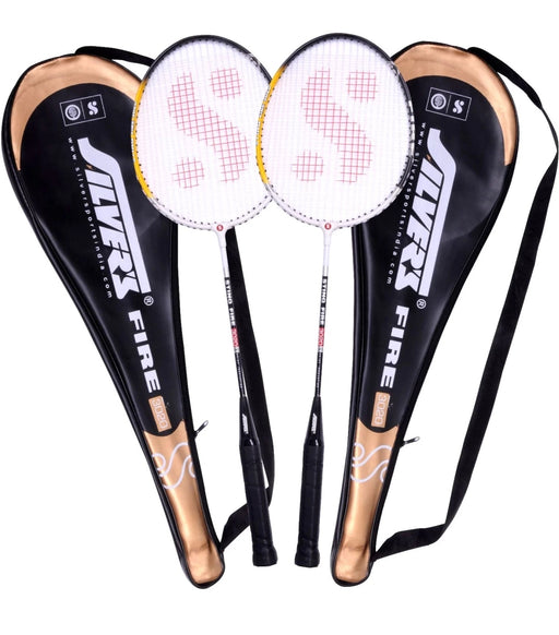 Silver's FIRE Badminton Kit  (2 Racquets with Cover) - eLocalshop