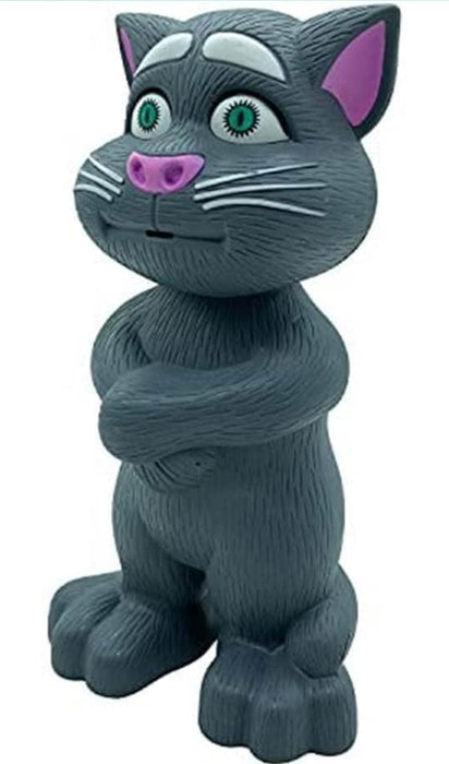 Intelligent Mimicking Talking Tom Toys Story Telling Touch Recording Rhymes and Songs Musical Cat Toy for Kids Repeats What You Say