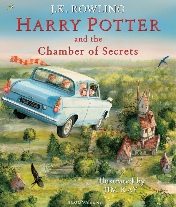 Harry Potter and the Chamber of Secrets: Illustrated Edition by J.K. Rowling