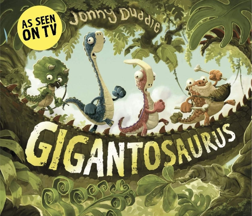 Gigantosaurus by Jonny Duddle - old paperback