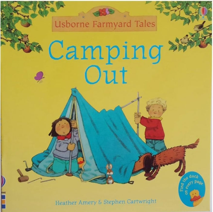 Camping Out Book - old paperback