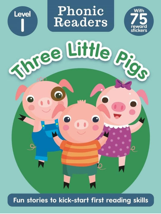 Phonic Readers -Level 1: The Three Little Pigs - old paperback