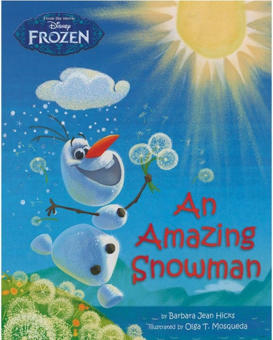 Disney Frozen - An Amazing Snowman - old paperback