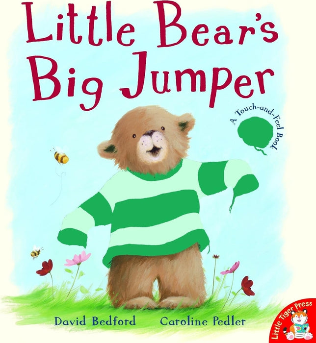 Little Bear's Big Jumper by David Bedford - old paperback