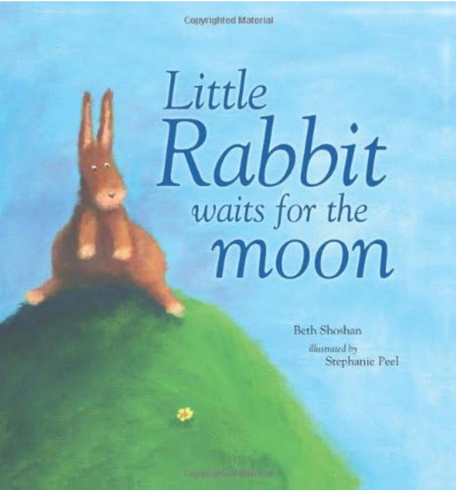 Little Rabbit Waits for the Moon by Beth Shoshan - old paperback