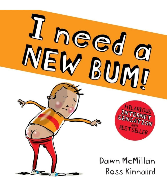 I Need a New Bum! By Ross Kinnaird - old paperback