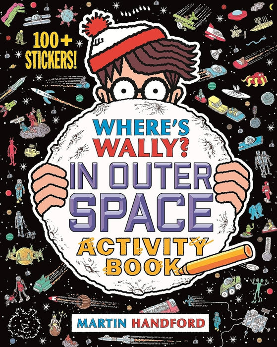 Where's Wally? In Outer Space: Activity Book by Martin Handfor - old paperback