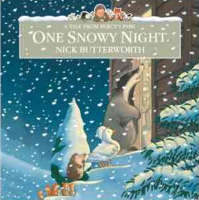 One Snowy Night by Nick Butterworth - old paperback