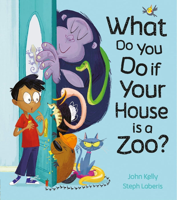 What to Do if Your House is a zoo by John Kelly - old paperback