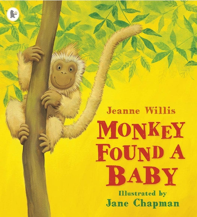 Monkey Found a Baby by Jeanne Willis - old paperback