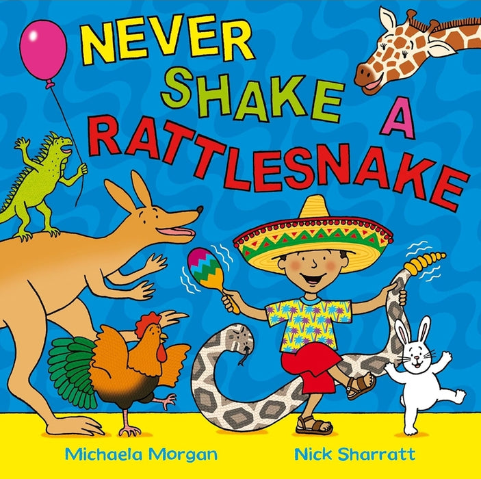 Never Shake a Rattlesnake by Michaela Morgan - old paperback