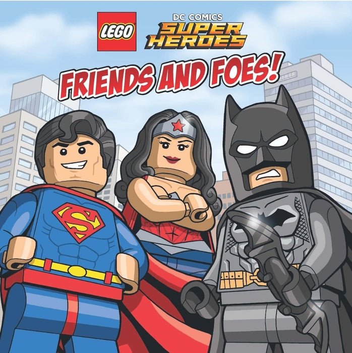 LEGO Superheroes Friends and Foes  - old paperback