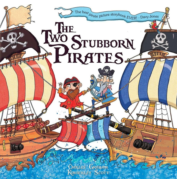 The Two Stubborn Pirates by Oakley Graham - old paperback