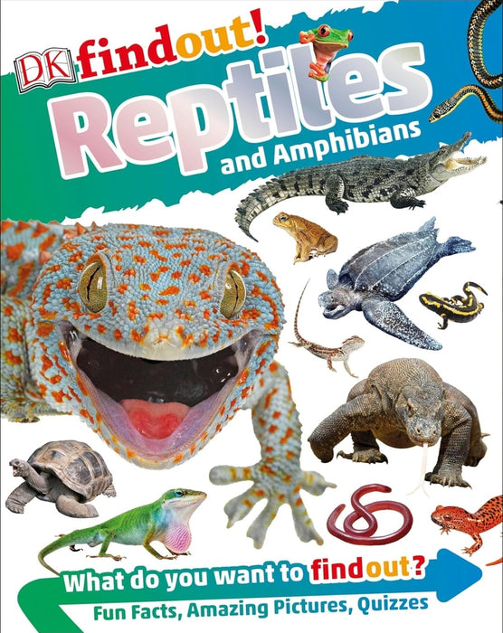 DKfindout! Reptiles and Amphibians - old paperback