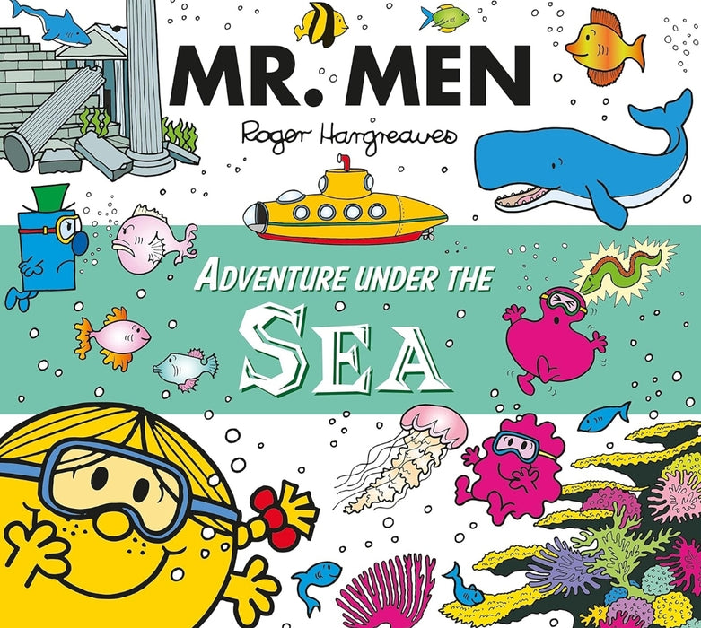 Mr Men Adventure under the Sea by Roger Hargreaves - old paperback