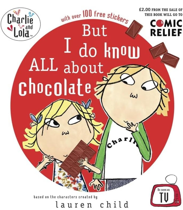 Charlie and Lola Comic Relief Book by Lauren Child - old paperback