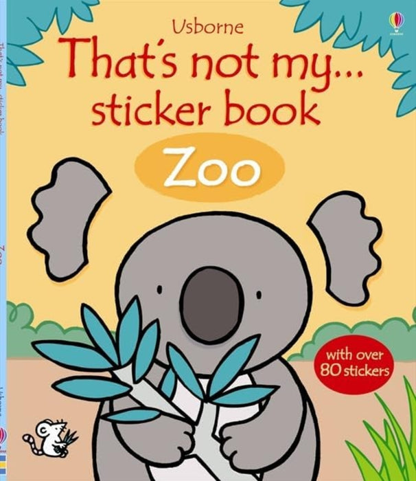 That's not my Sticker Book Zoo by Fiona Watt - old paperback