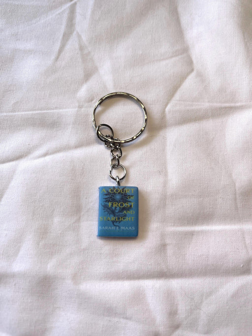 Mini Book Keychain - A Court of Frost & Starlight | Bookish | Accessories | Bookworm | Reader | Acotar | SJM |