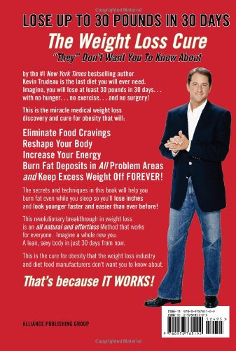 The Weight Loss Cure ""They"" Don't Want You to Know About hardcover - eLocalshop