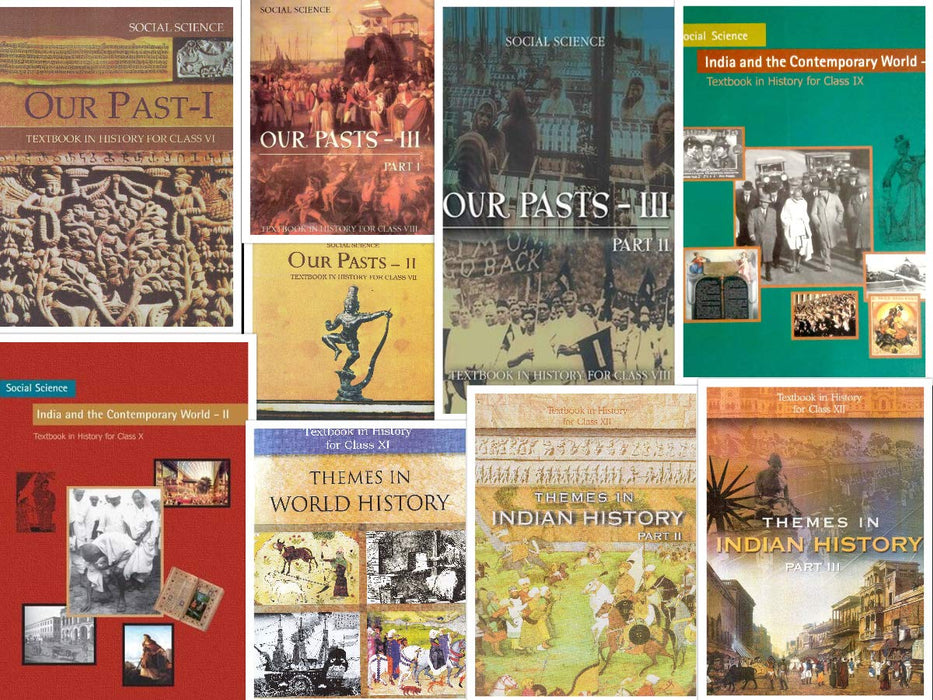 ALL NCERT HISTORY BOOKS FOR Class - 6 TO 12 (ENGLISH MEDIUM) IN COMBO PACK for UPSC Prelims / Main / IAS / Civil Services / IFS / IES / ISS / CISF / CDS / SCRA / IFS / NDA (9 BOOKS) - eLocalshop