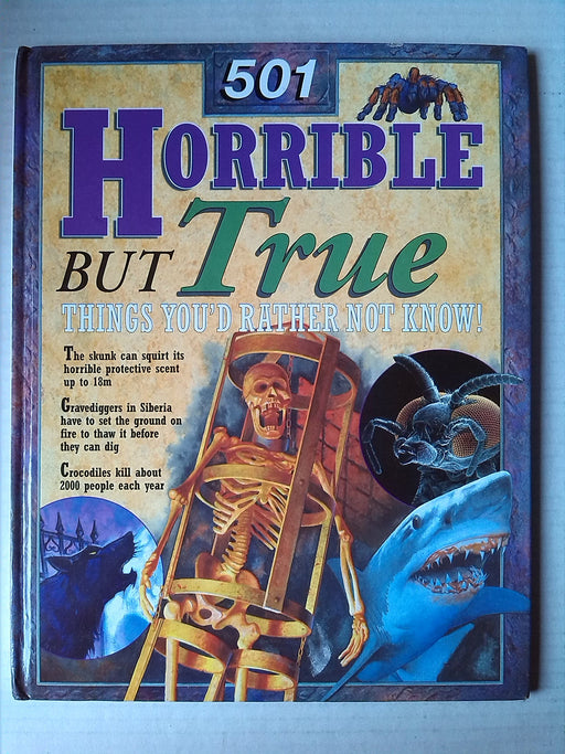 Horrible but True Facts (501Series) Hardcover - eLocalshop