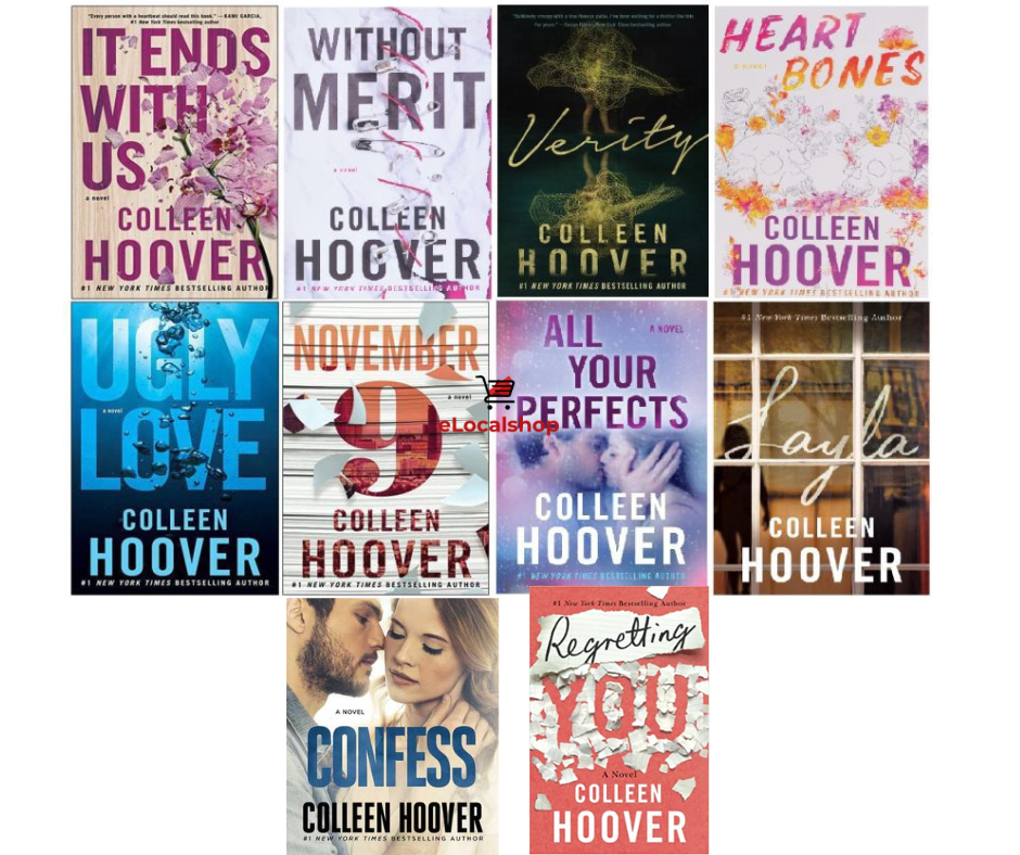 Colleen Hoover Top 10 Books Set combo | eLocalshop